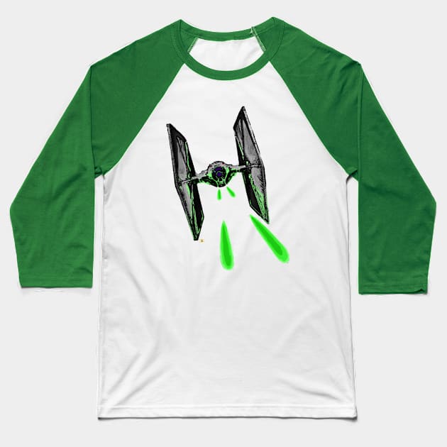 Short Range Fighter Baseball T-Shirt by disposable762